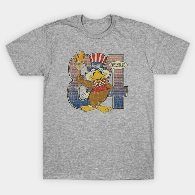 Sam The Los Angeles Eagle 1984 T-Shirt by JCD666